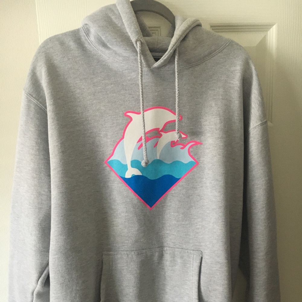 Pink dolphin Hoodie